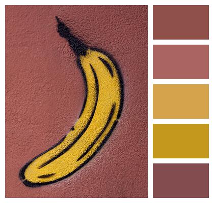 Graffiti Banana Art Image
