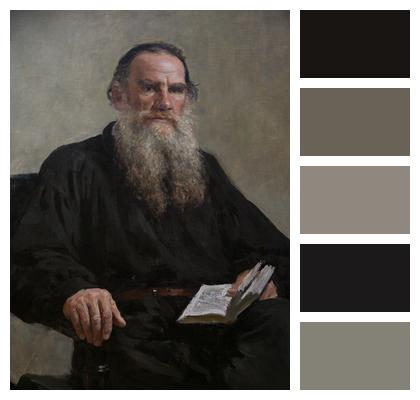 Tolstoy Moscow Writer Image