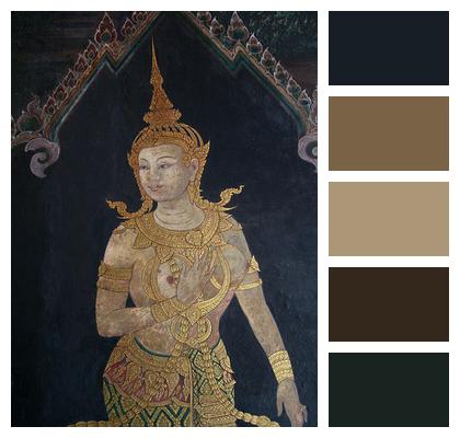 Gods Painting Buddhist Image