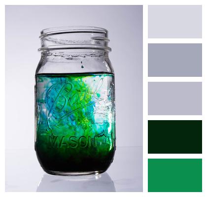 Abstract Jar Glass Image
