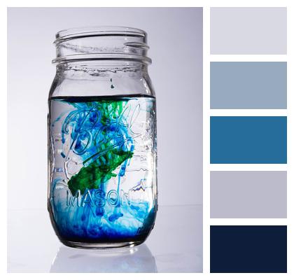 Glass Jar Abstract Image