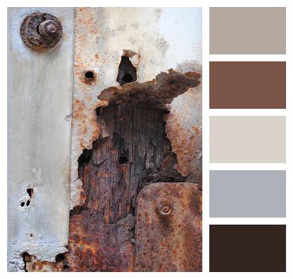 Brown Rust Texture Image