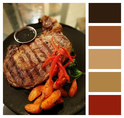 Steak Dinner Meal Image