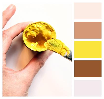 Color Yellow Dye Image