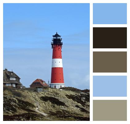 Coast Lighthouse Sylt Image