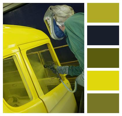 Paint Truck Yellow Image