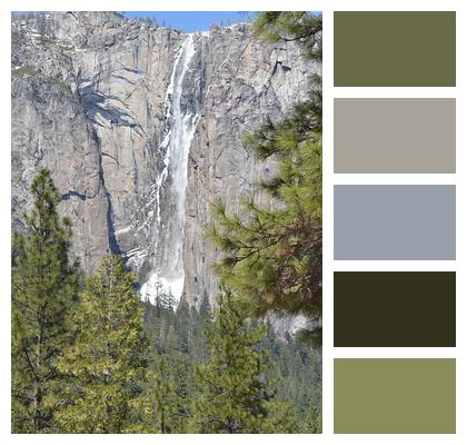 Water Yosemite Waterfall Image