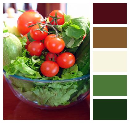 Tomatoes Healthy Salad Image