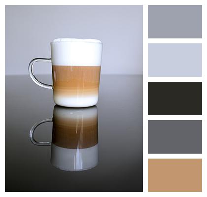 Coffee Glass Milk Image