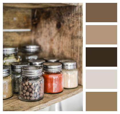 Jar Spices Shelf Image