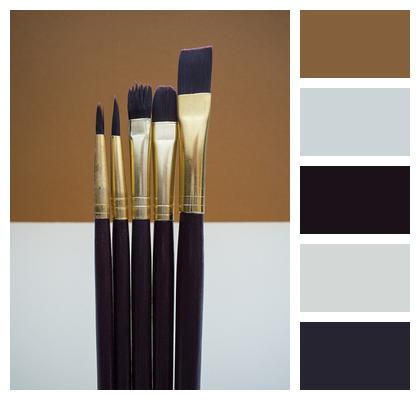 Paint Brushes Art Image