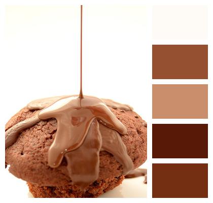 Sweets Chocolate Cupcake Image