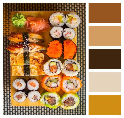 Food Rice Sushi Image
