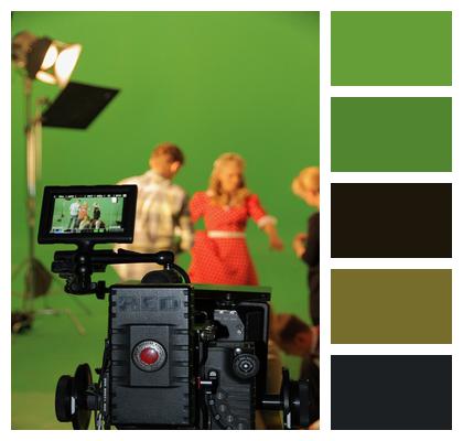 Chromakey Shooting Film Image