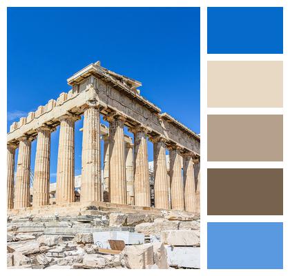 Greece Athens Acropolis Image