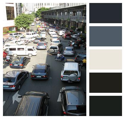 Cars Philippines Traffic Image