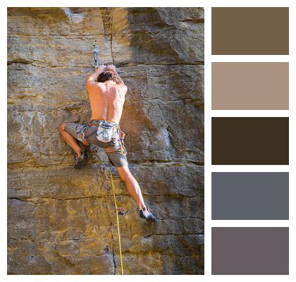 Rockclimbing Climb Climber Image