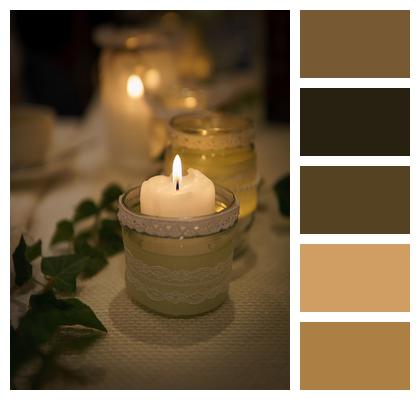 Wedding Candlelight Light Image