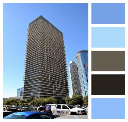 Texas Houston Skyscraper Image