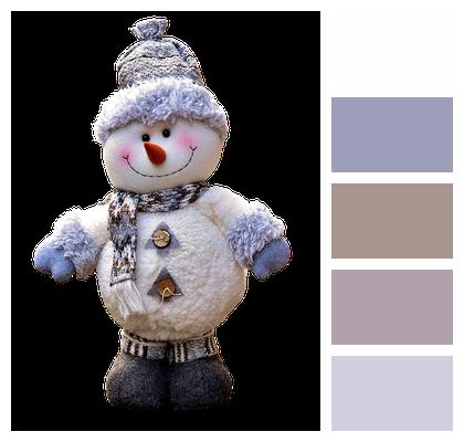 Christmas Snowman Figure Image