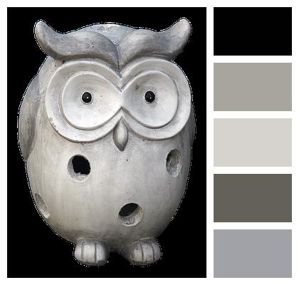 Ceramic Owl Figure Image