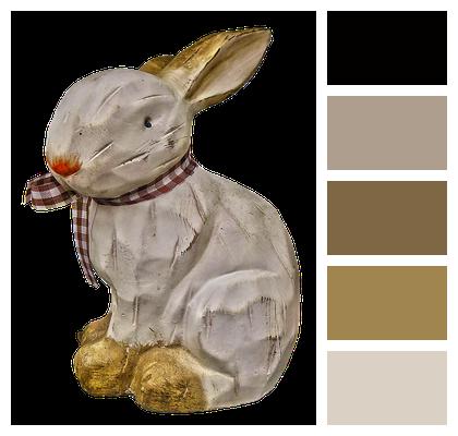 Rabbit Easter Figure Image