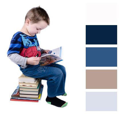 Child Book Boy Image
