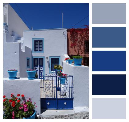 House Greece Santorin Image