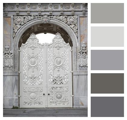 Architecture Door White Image