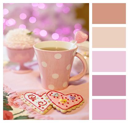 Tea Pink Coffee Image