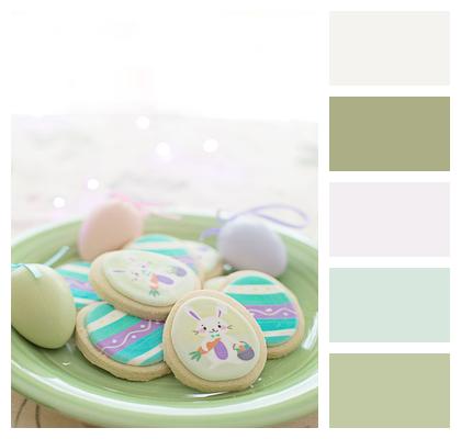 Pastels Cookies Easter Image