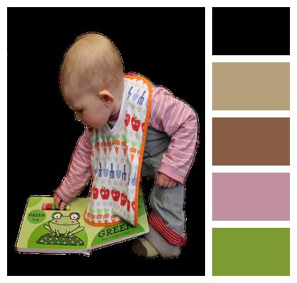 Learning Book Toddler Image