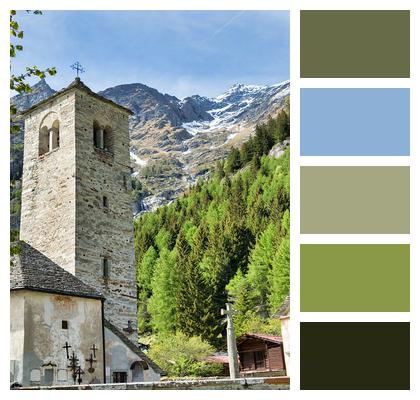Church Architecture Alps Image