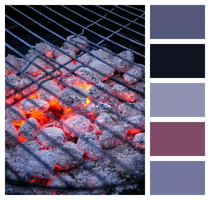 Grill Briquettes Flame Briquettes Image