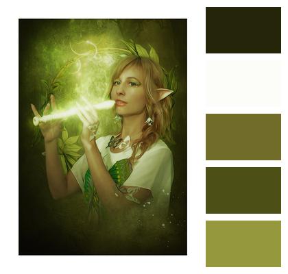 Fantasy Female Elf Image