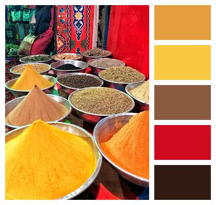 Spices Egypt Africa Image