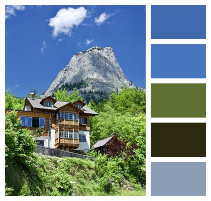 Alpine House Mountain Image
