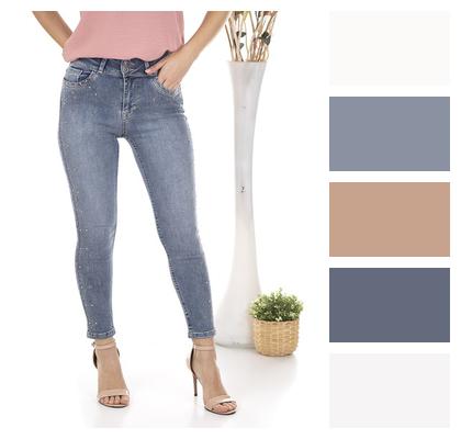 Fabric Jeans Textile Fashion Image