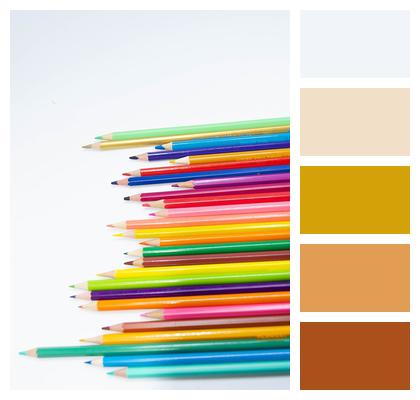 Pencil Color School Image