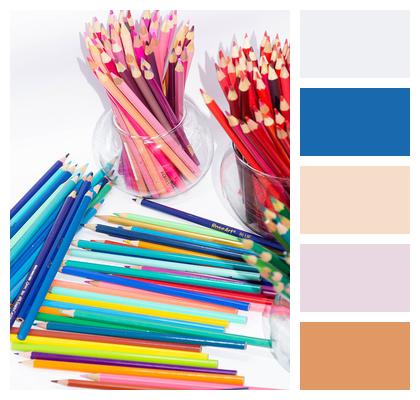 Color School Pencil Image