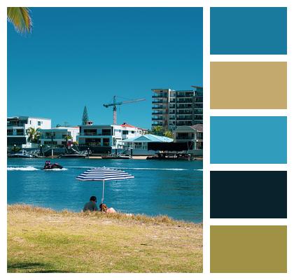 Sand City Queensland Skyscrapers Image