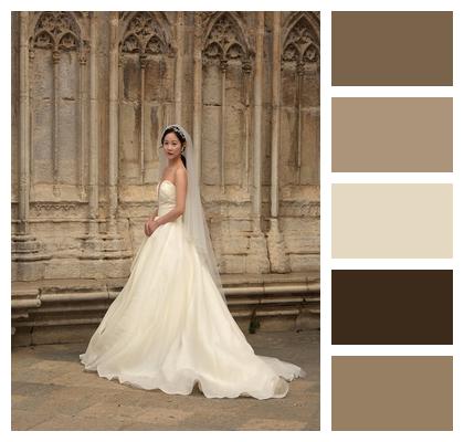 Elegant Fashion Girona Cathedral Veil Image