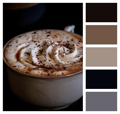 Closeup Hot Chocolate Hot Chocolate Hot Chocolate Image