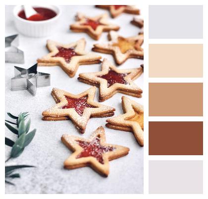 Cookies Christmas Stars Image