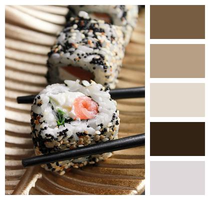 Chopsticks Sushi Food Image