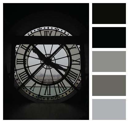Clock Paris Museum Image
