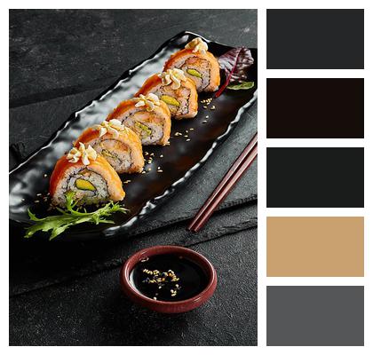 Sushi Maki Food Image