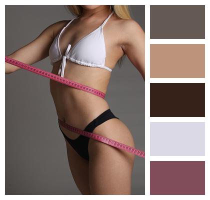 Fitness Woman Size Weight Loss Image