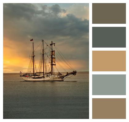 Sea Sailing Ship Image