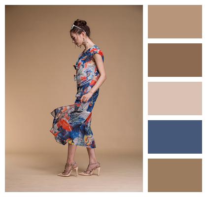 Elegant Fashion Glamour Graceful Image
